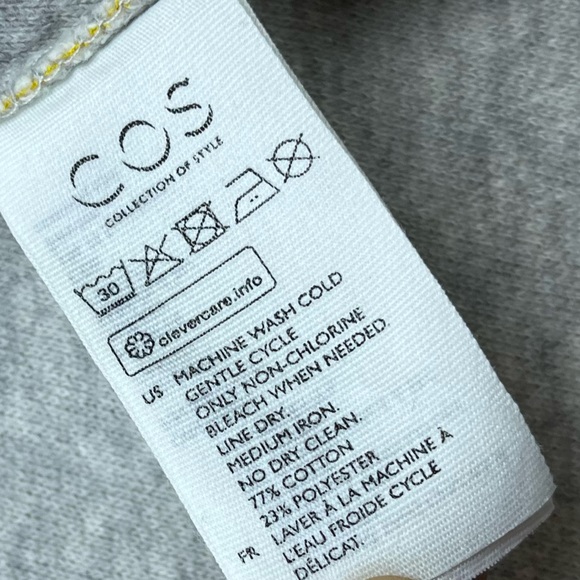 COS Yellow Flared Dress N245-2 - Picture 5 of 9